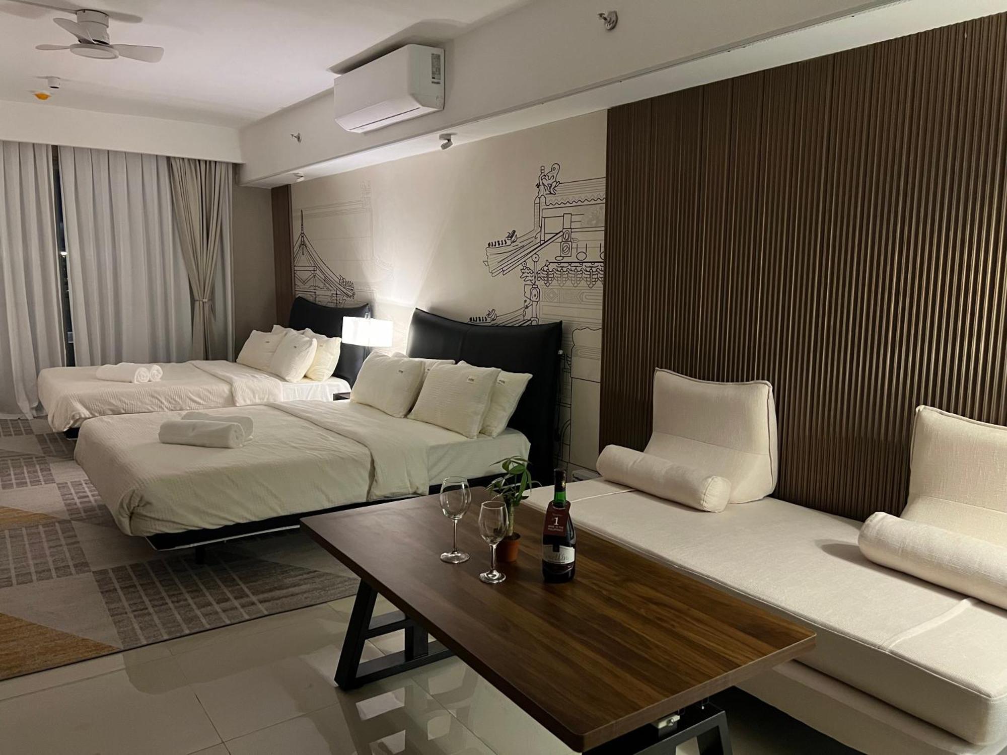 Luxurious European Style Penthouse Modern Ment Cross Of Dreams Okada Solaire Moa Airport Apartment *