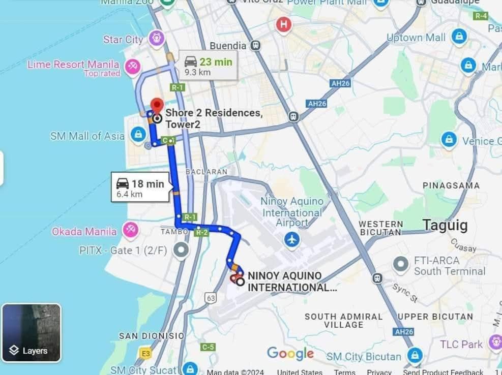 Aparthotel Staycation At Shore 2 Residences Tower 2 Manila