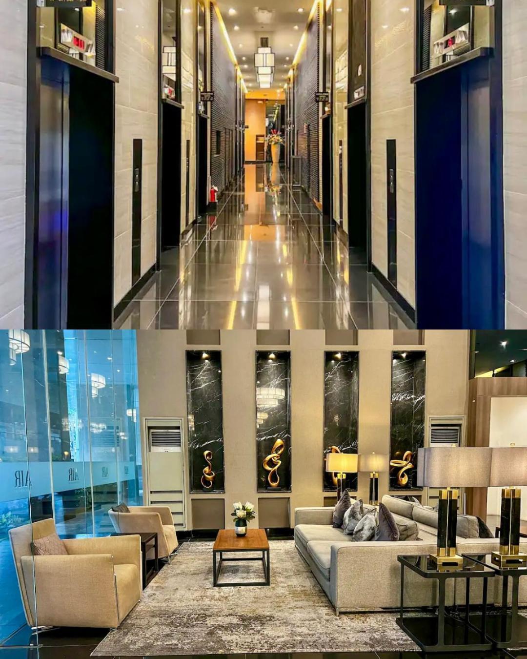 Fully Furnished One-bedroom Unit With Balcony And A Beautiful View Aparthotel Manila