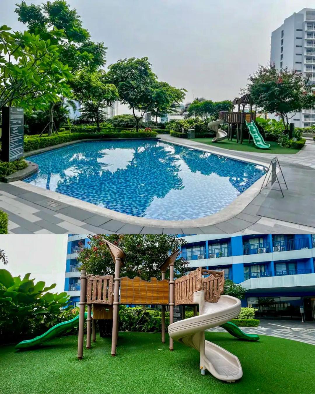 Fully Furnished One-bedroom Unit With Balcony And A Beautiful View Aparthotel *