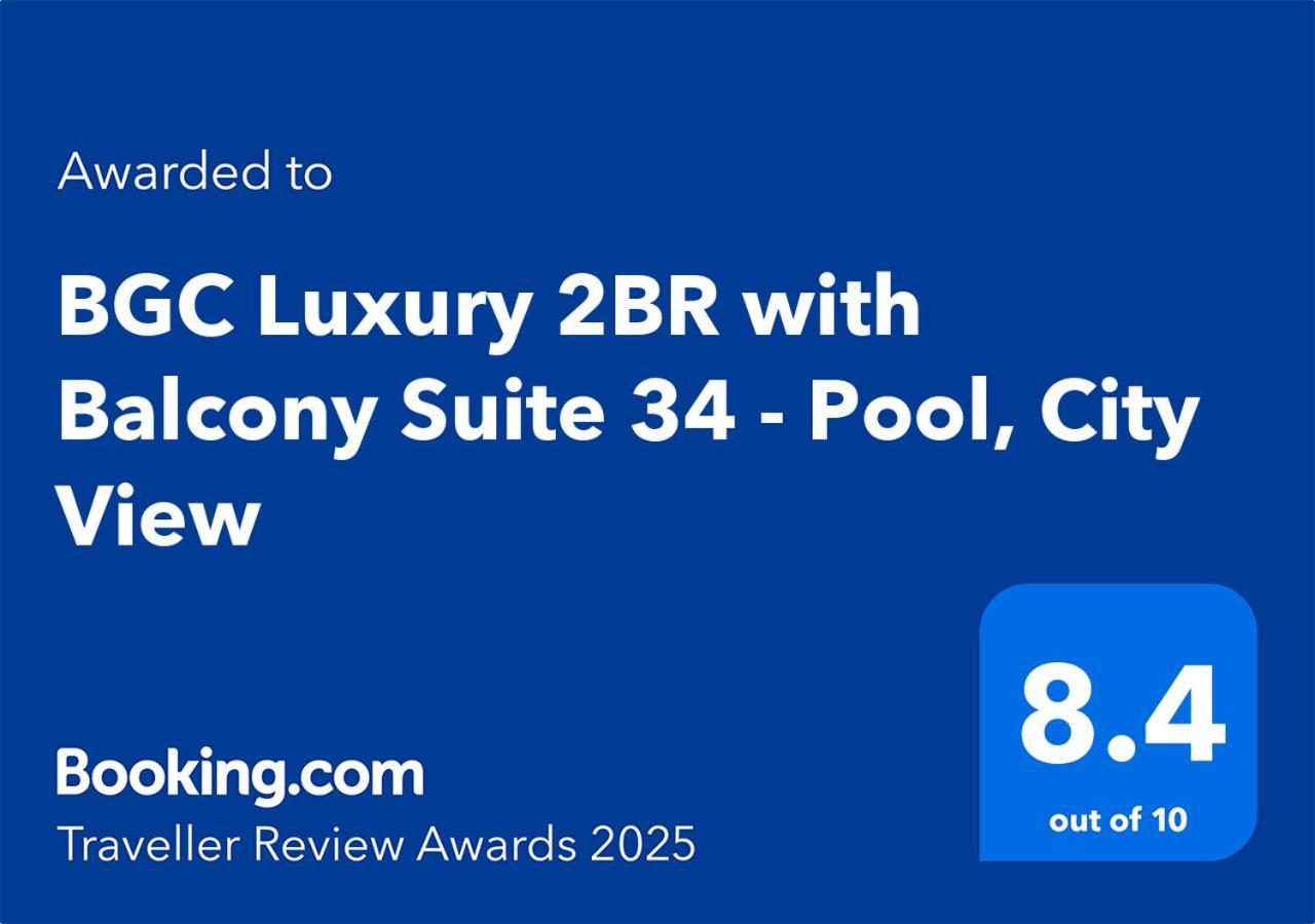 Apartment Bgc Luxury - Balcony, Pool, Wi-fi, View - 34 *