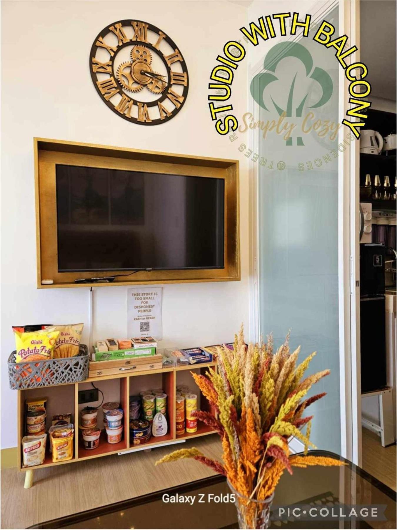 Simply Cozy At Trees Residences - Balcony Apartment Manila