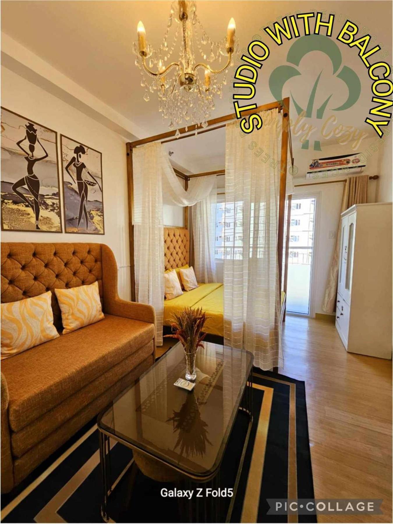 Simply Cozy At Trees Residences - Balcony Apartment