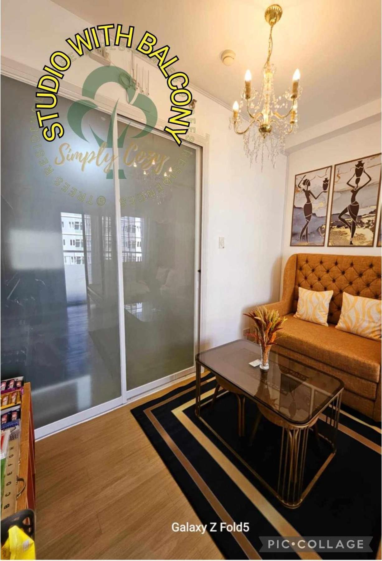 Apartment Simply Cozy At Trees Residences - Balcony Manila