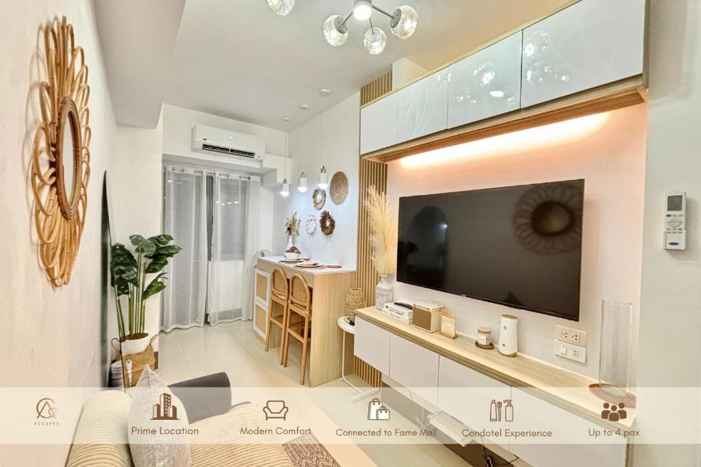 Cozy And Stylish Unit In Fame Residences * Manila