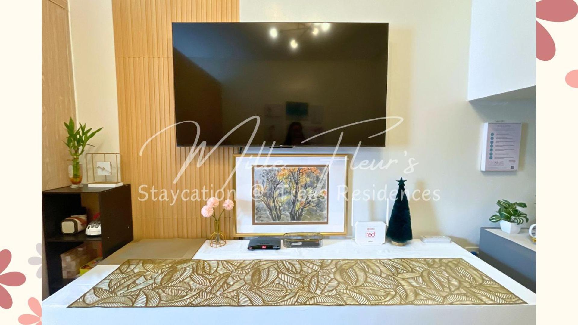 Apartment Mille Fleur's Staycation At Trees Residences *