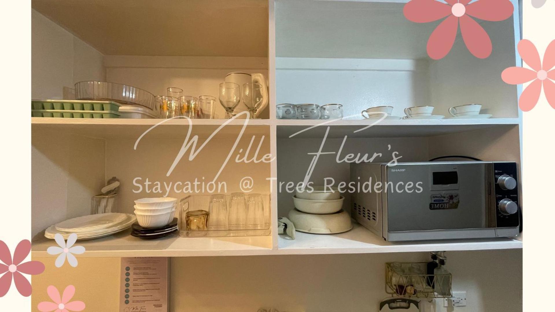 Apartment Mille Fleur's Staycation At Trees Residences *
