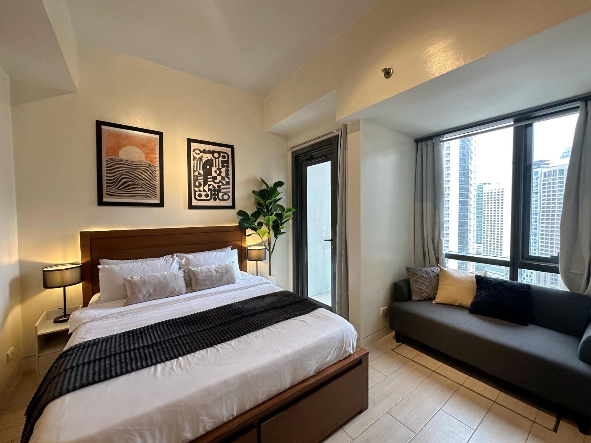 Greenbelt With Wifi, Pool And Gym Apartamento Manila