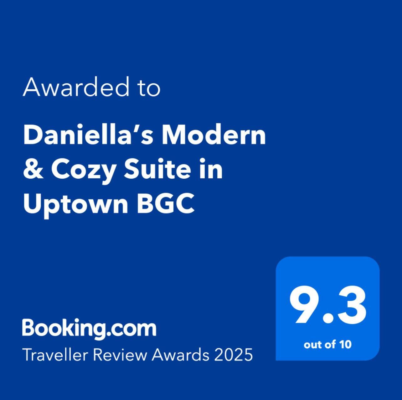 Apartment Daniella's Modern & Cozy In Uptown Bgc *