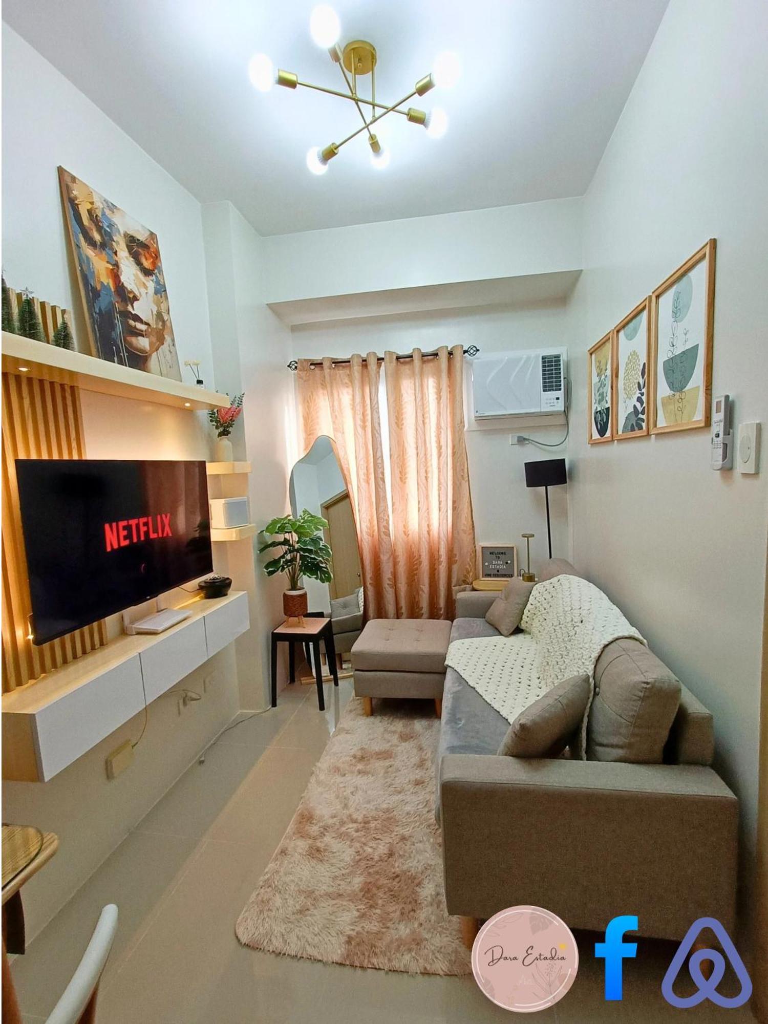 Hotel Dara 2br With Wifi And Netflix At Vine Residences Qc Philippines