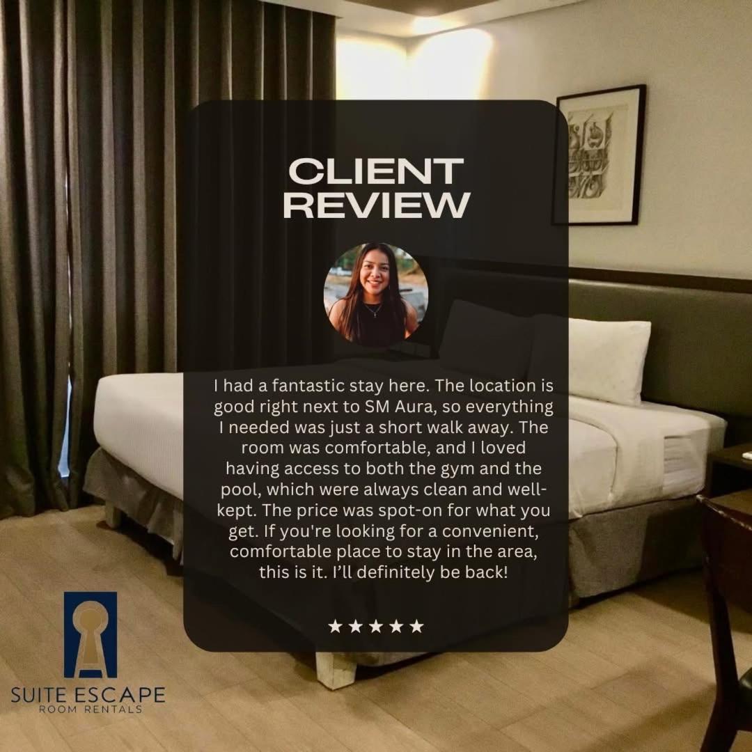 Apartamento Cozy 1 - The Residences Bgc Taguig *