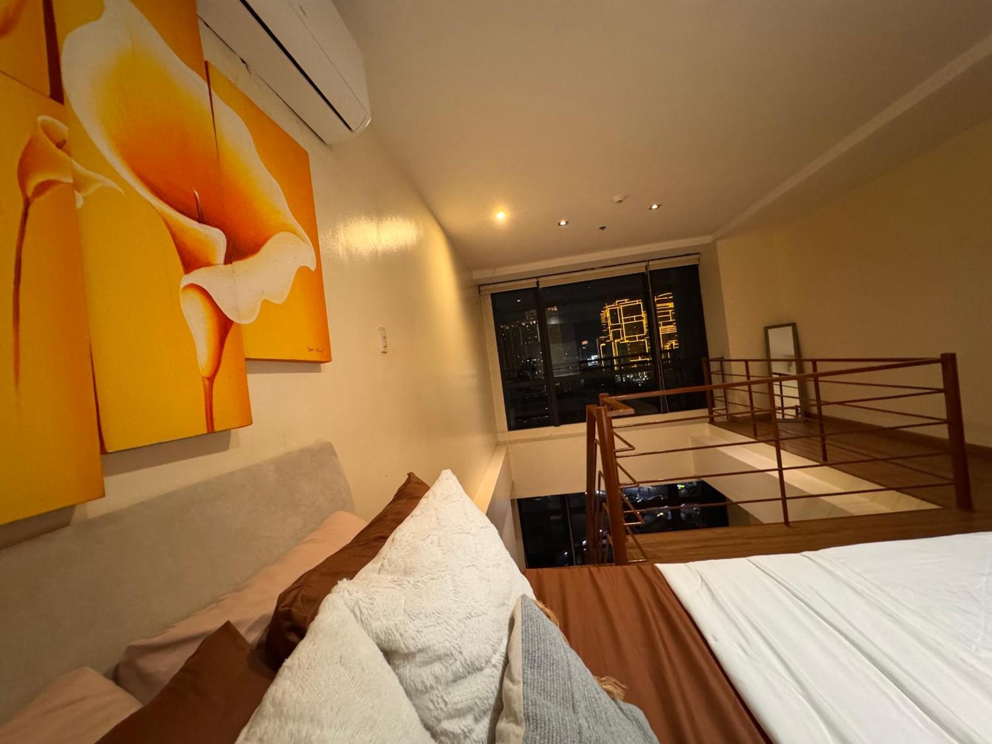 Gramercy Residences Spacious 1 Bedroom Loft Free Amenities 5* Manila