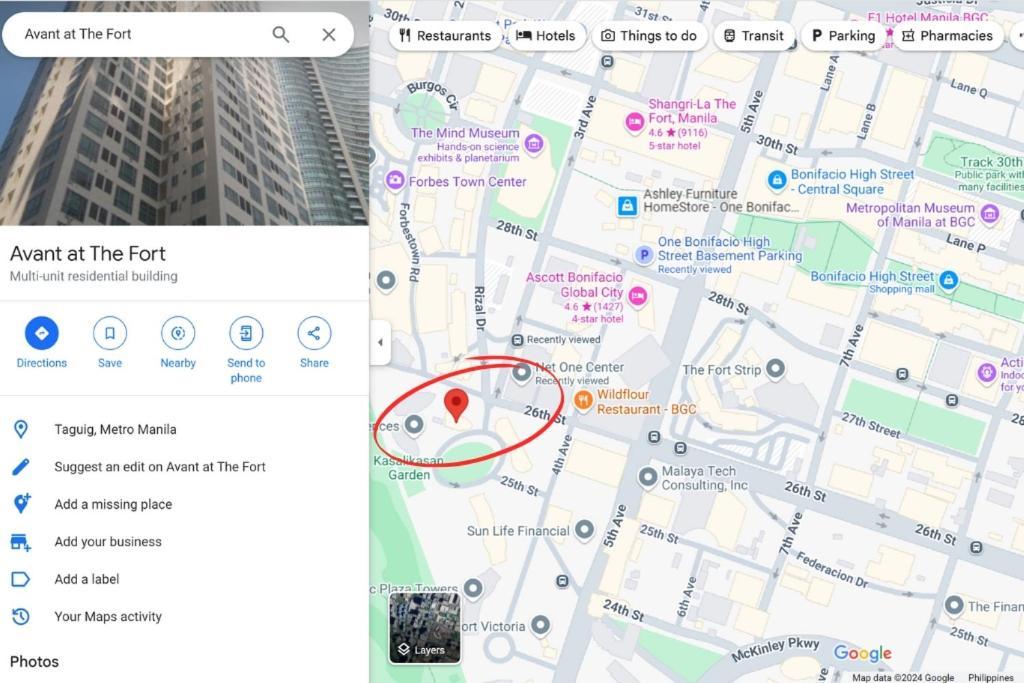 Staycation In Bgc #aatft13j Holiday home Manila