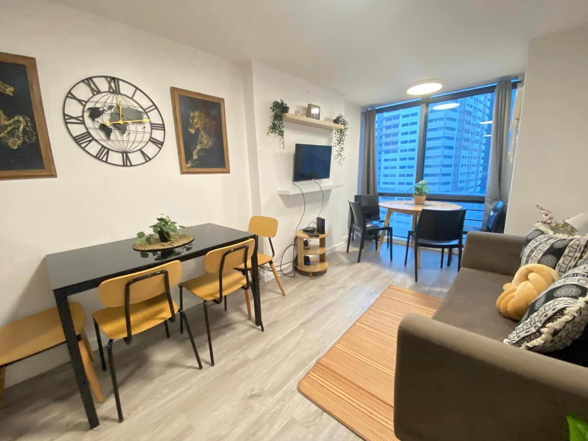 Apartment Big 1 Bedroom Good For 8 Pax In Ortigas Manila