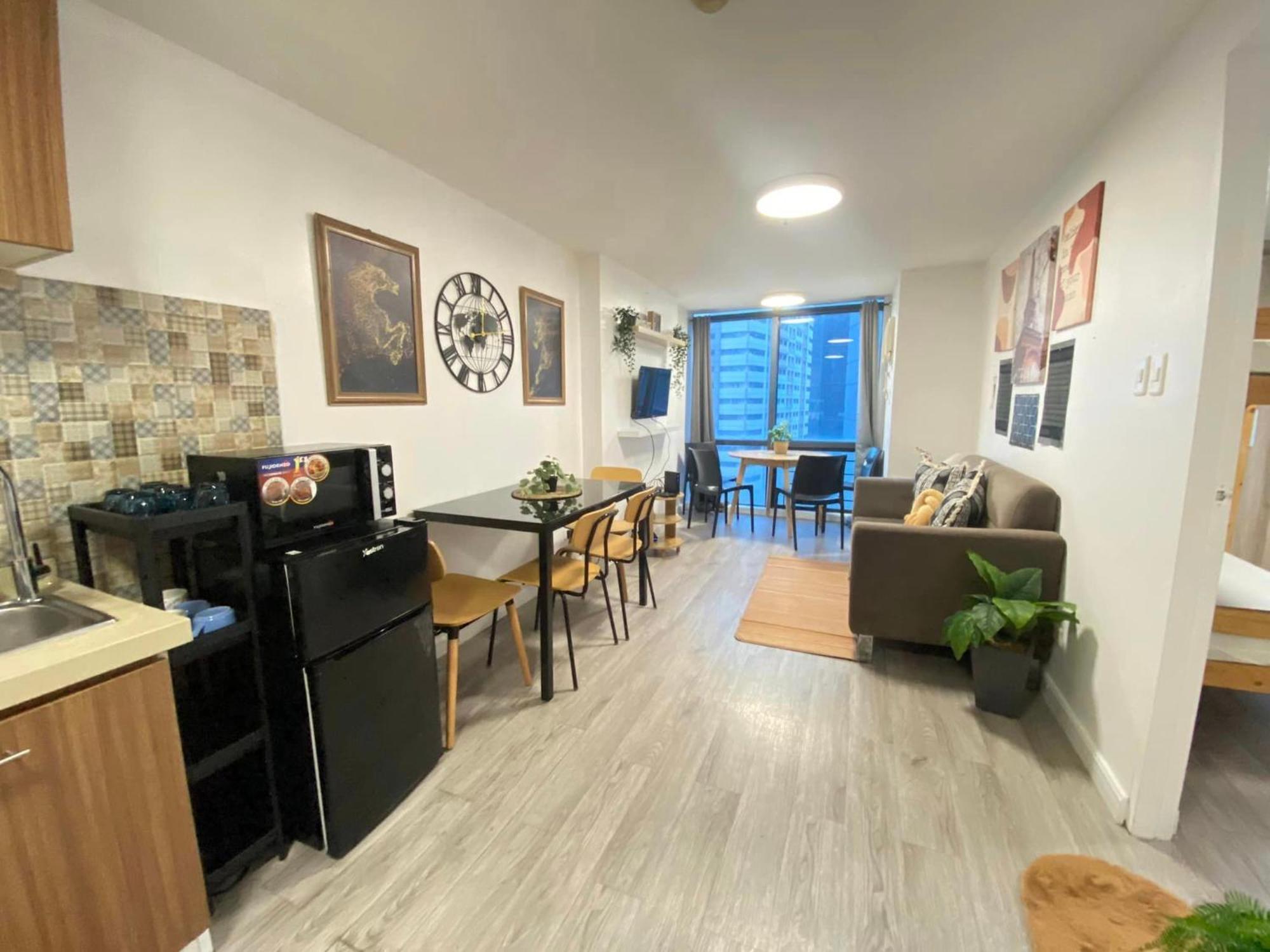 Big 1 Bedroom Good For 8 Pax In Ortigas