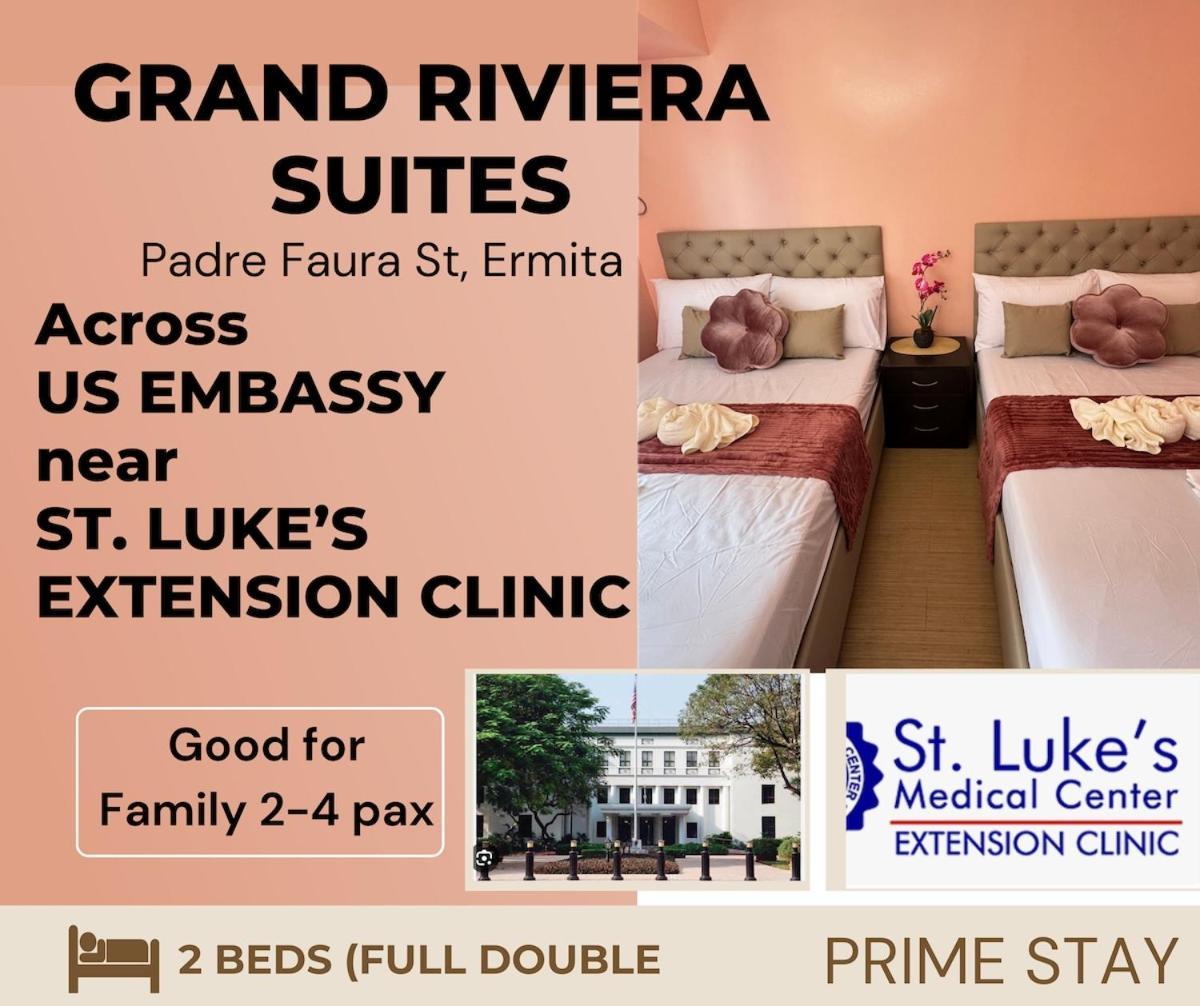 Grand Riviera 1201 Near Us Embassy And St Luke's Medical Center Extension Clinic Slec By Prime Manila