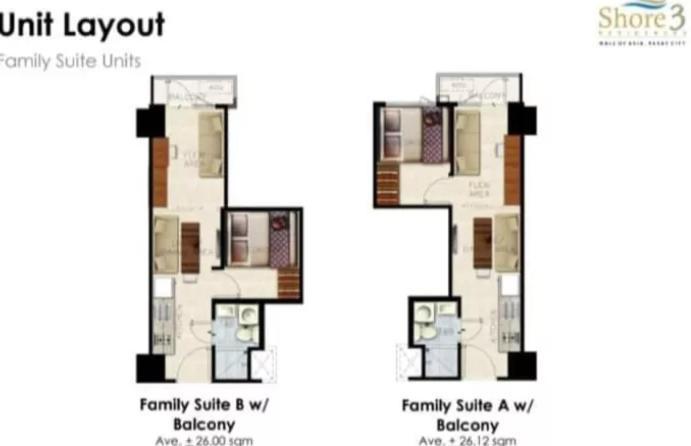 Unistay Shore 3 Pool View W Balcony Near Moa *