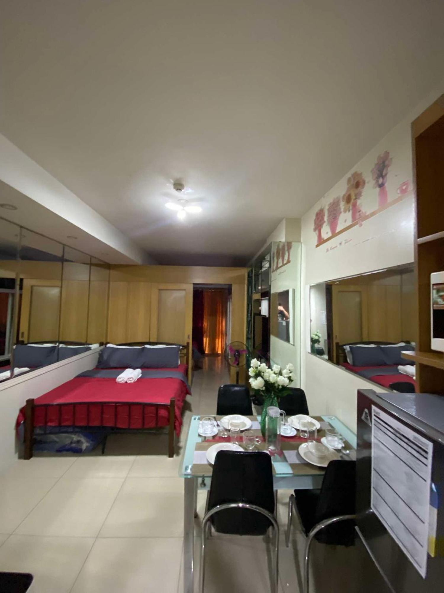 257-1br 2 Queen Size Bed 1sofa Bed 1 Extra Matress * Manila