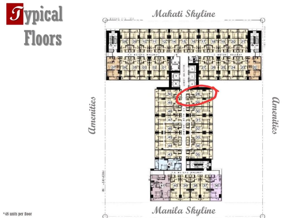 Smdc Red Residences Makati W Own Parking Slot *