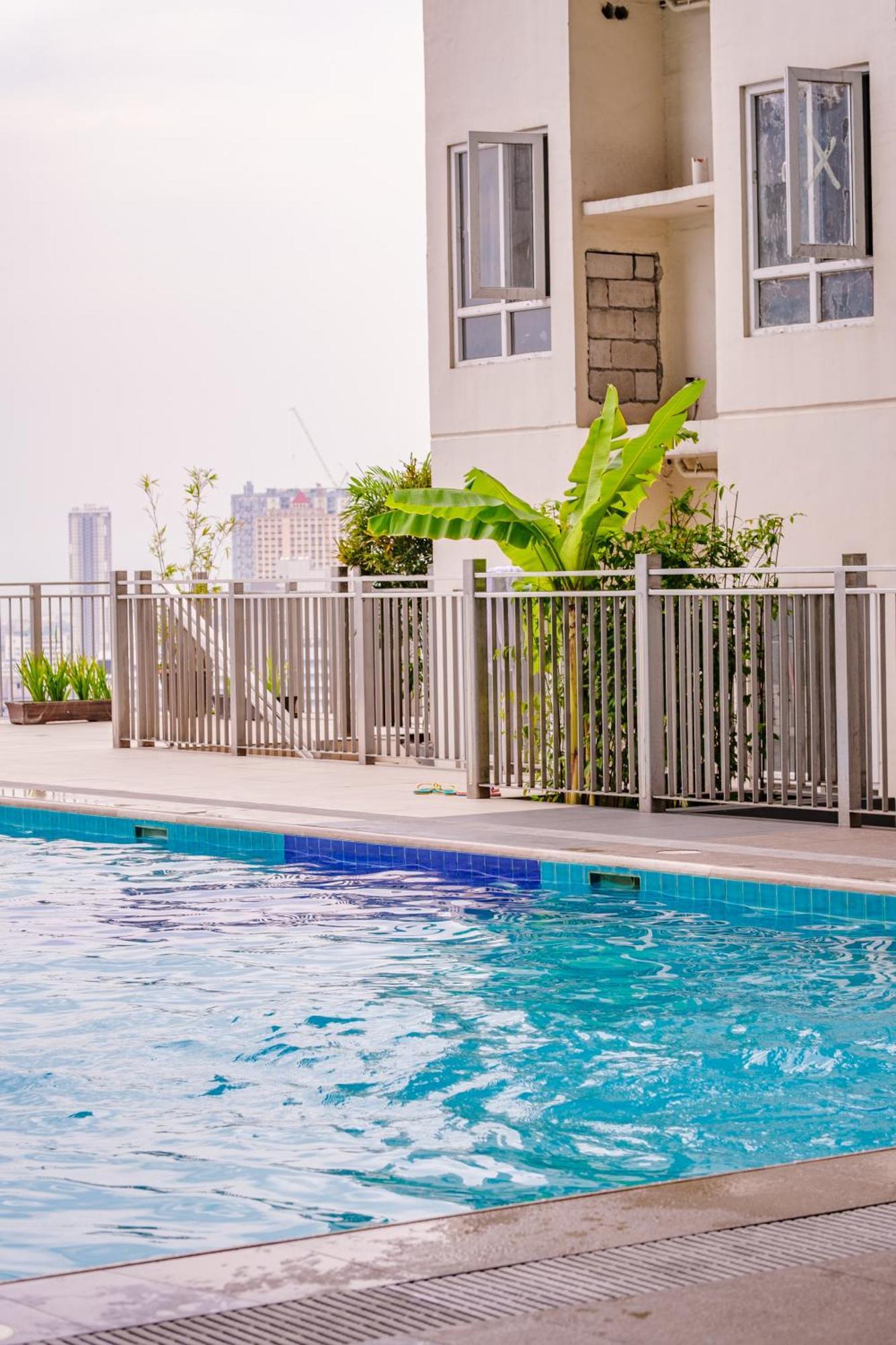 Apartment Cozy With Balcony Netflix Free Access To Pool And Gym 100mbps
