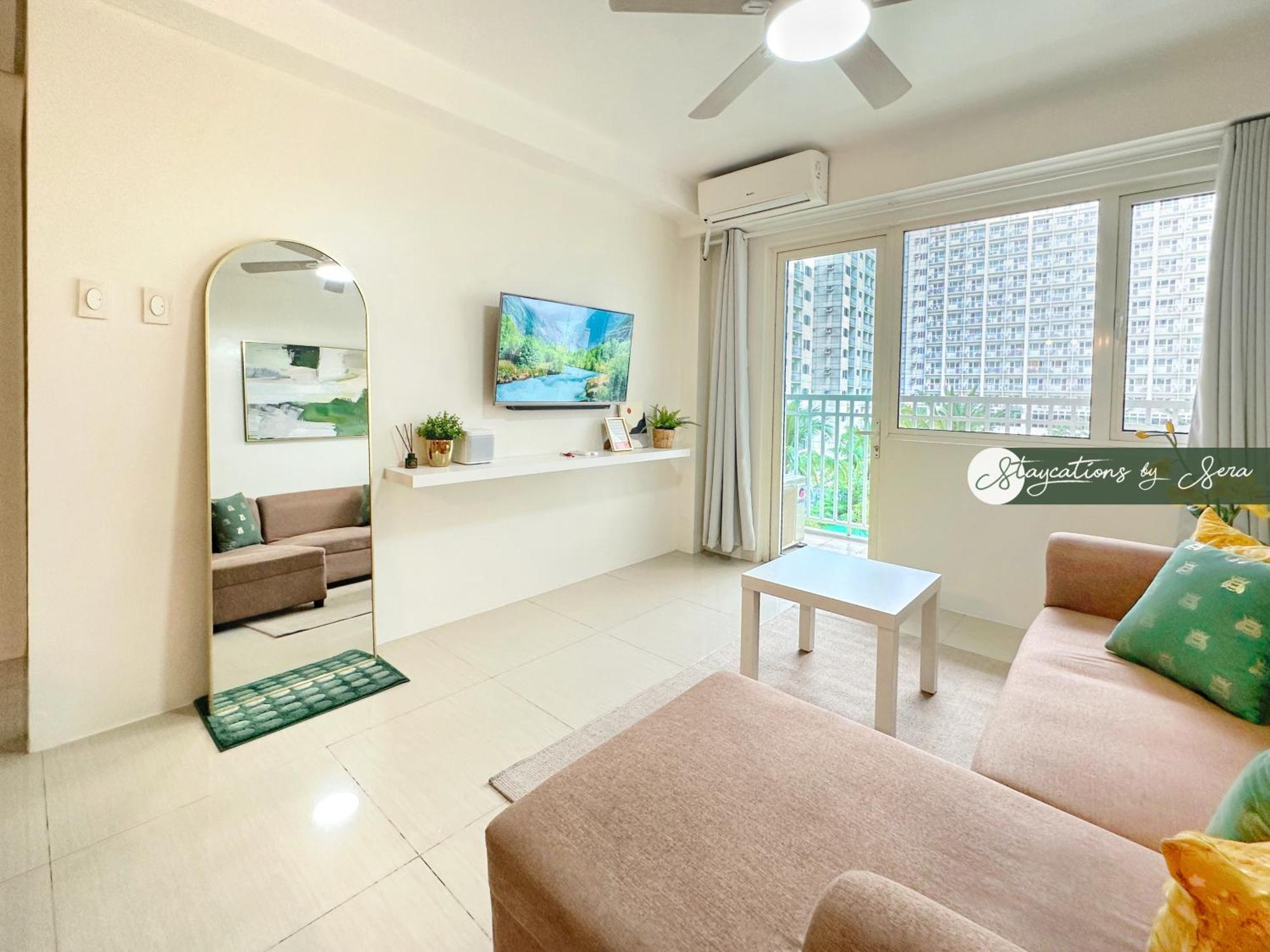 Shore Residences 2 Bedroom With Balcony Near Naia Airport Moa Aparthotel
