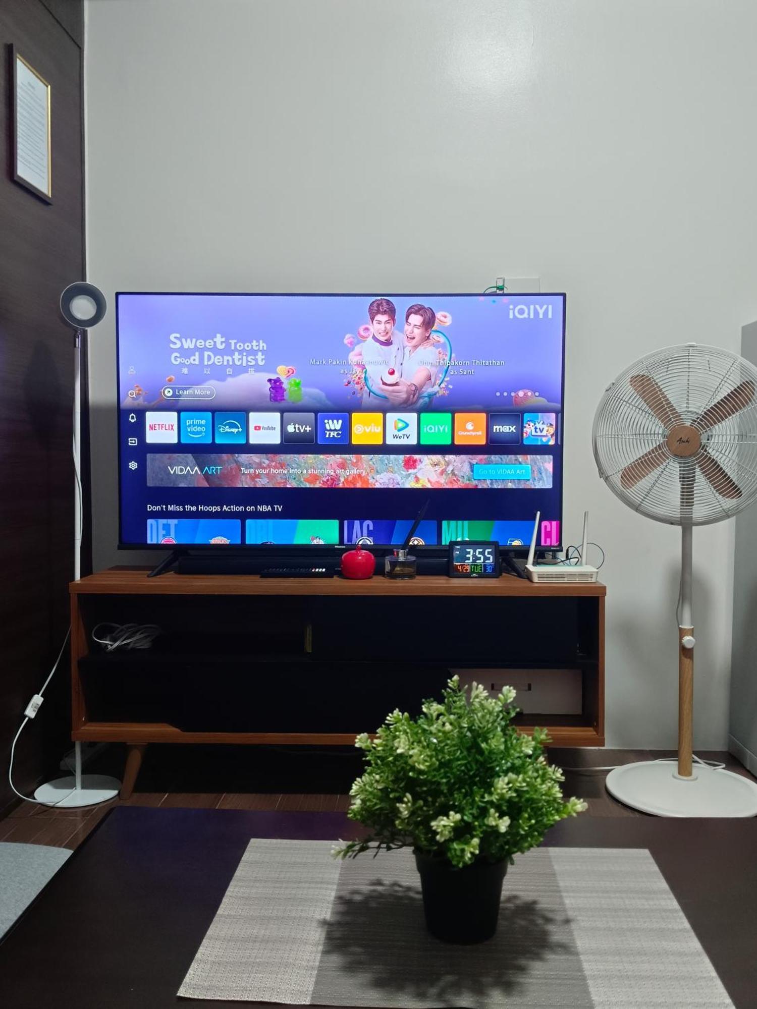 Cozy & Stylish Staycation And Netflix - Wifi And Pool Manila