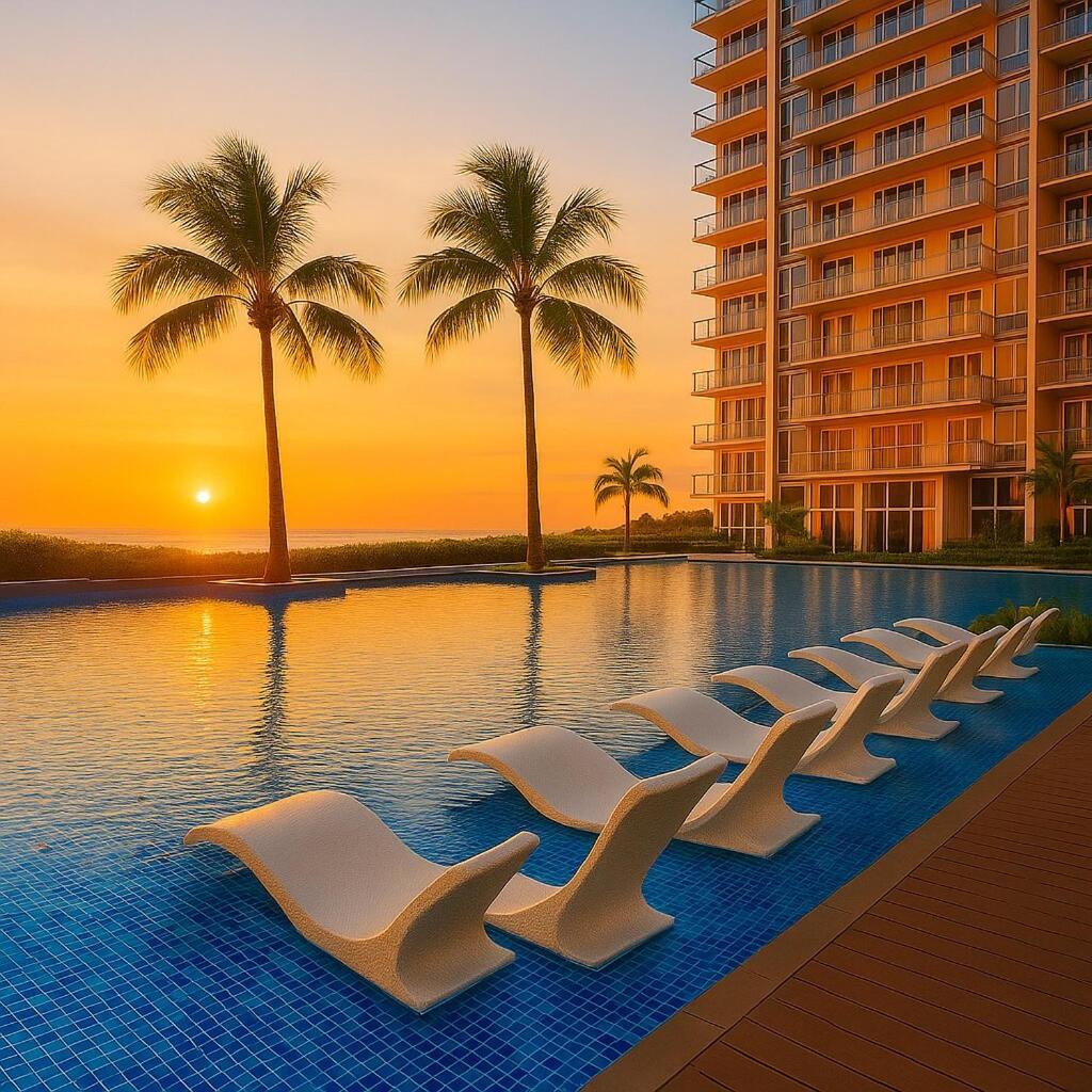 Apartment Luxury 3br Near Solaire, Airport Ii Infinity Pool *