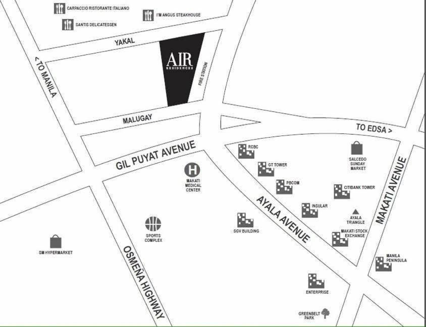 Skyline Blue Air Residences 1br Cityview By Tin & Aix * Makati City