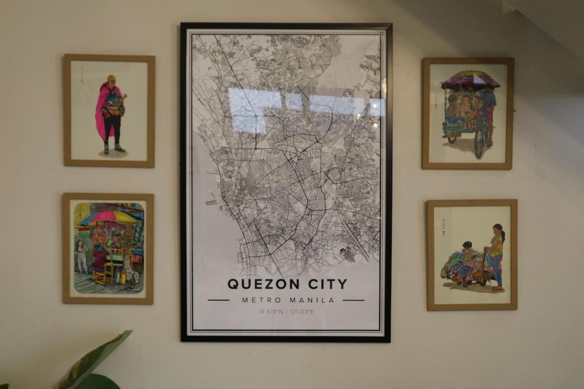 Modern Eclectic Townhouse In Diliman Quezon Casa de férias