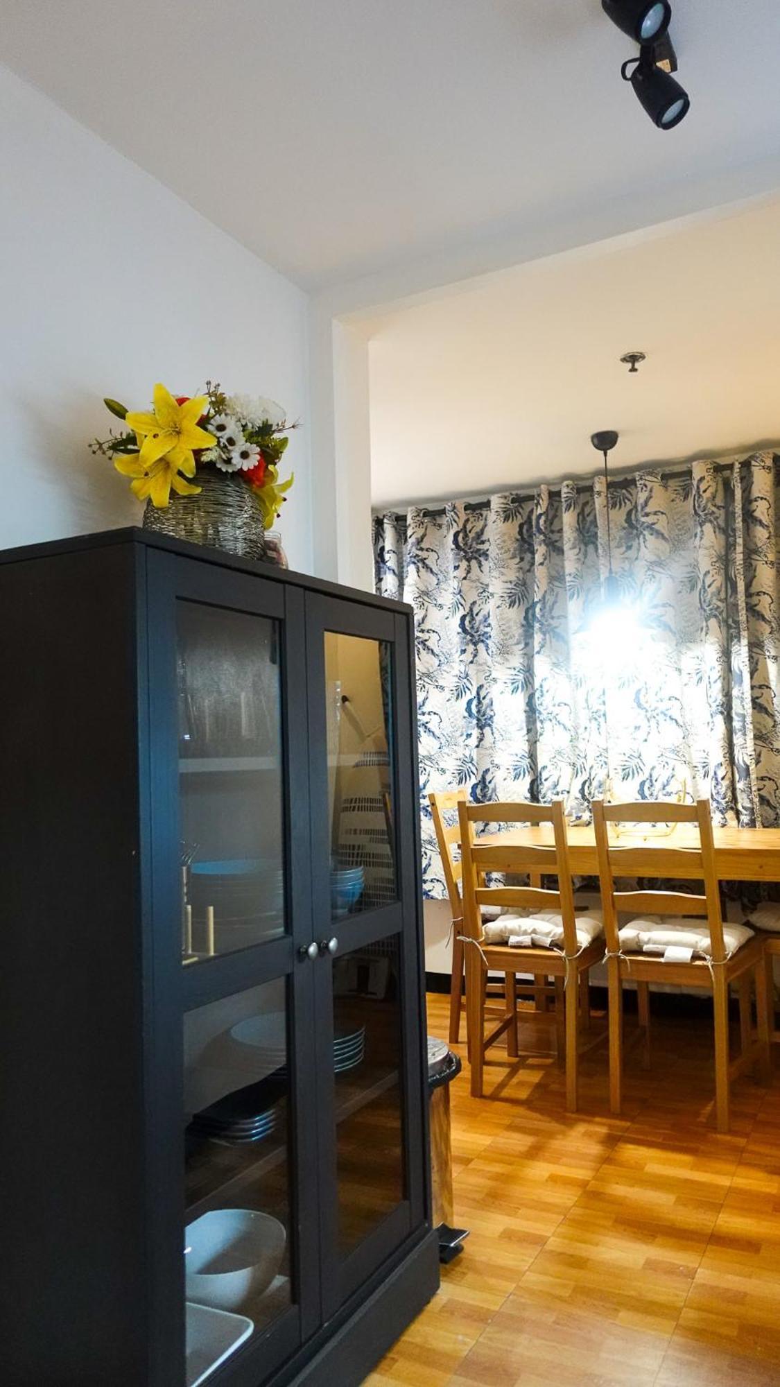 2-room Condotel With Netflix, Kitchen & Washer, Near Mrt Boni Apartment