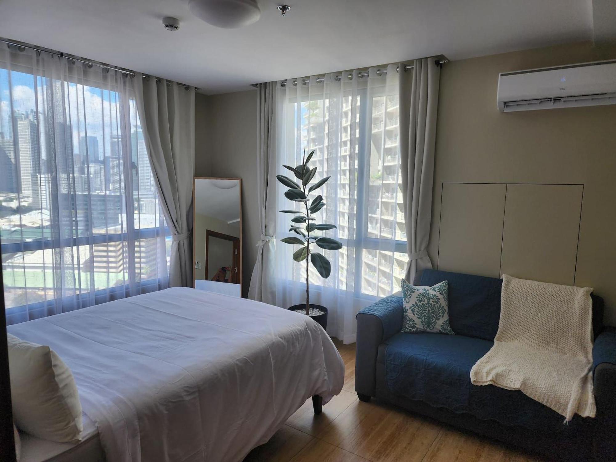 Cozy 1br In Mandaluyong With Skyline View Manila