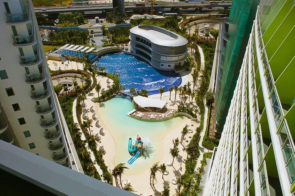 Apartment Azure C7 Balcony, Wifi, Near Mall Airport