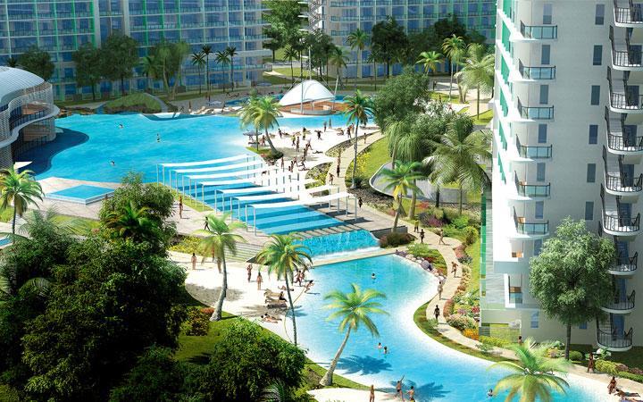 Azure C7 Balcony, Wifi, Near Mall Airport * Manila