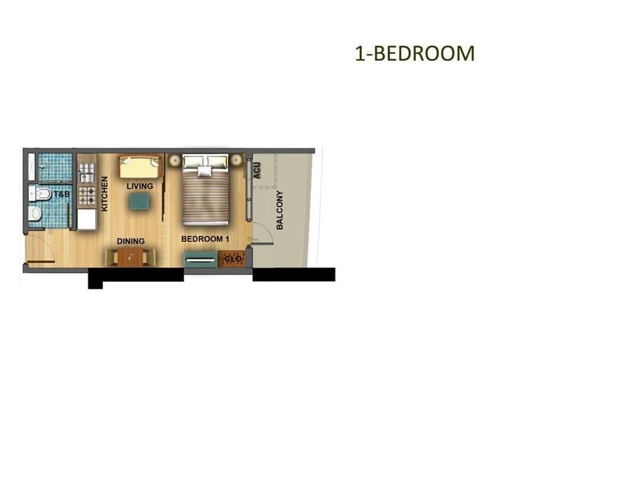 Azure C7 Balcony, Wifi, Near Mall Airport Apartment *