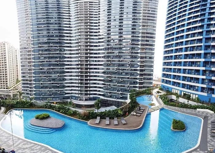Fully Furnished Studio With Balcony In Air Residences Makati Philippines
