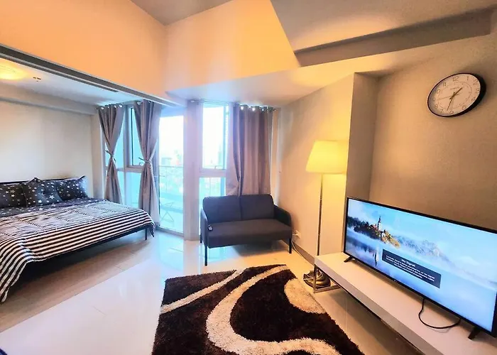 Bgc Spacious 1Br Uptown Parksuites With Balcony City View