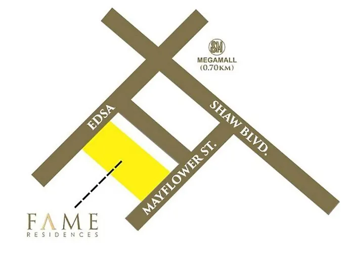 1Br Unit Condotel W Balcony Fame Residences -Fm39