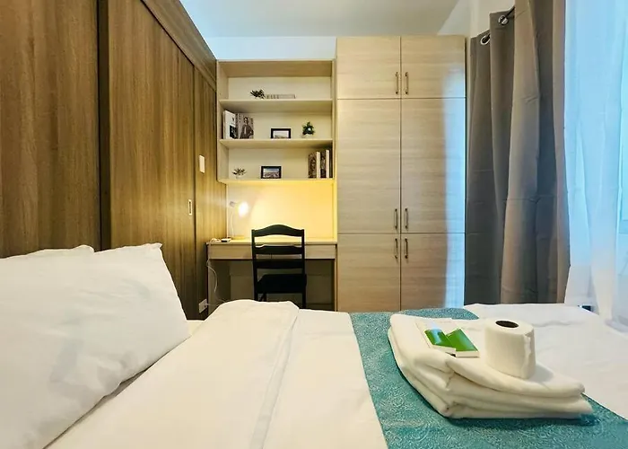 1Br Unit Condotel W Balcony Fame Residences -Fm41