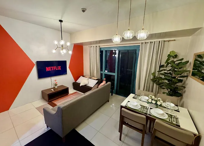 Bgc One Uptown 2Bedroom With Balcony And 1 Free Parking