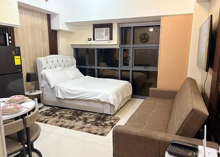 Cozy Studio Near Bgc Super Fast Wi-Fi