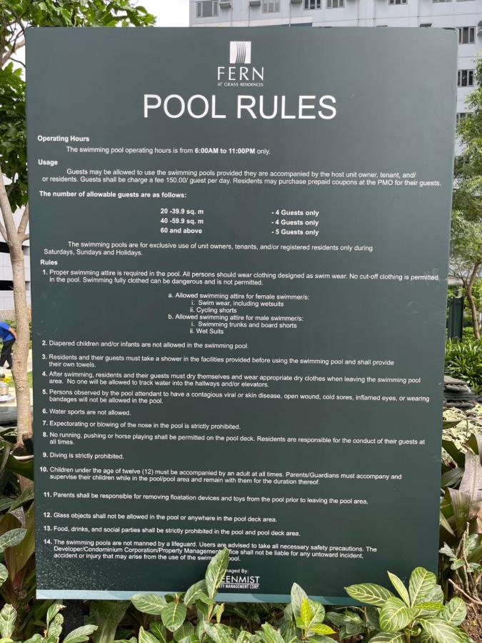 Fern At Grass Residences Staycation Aparthotel Manila