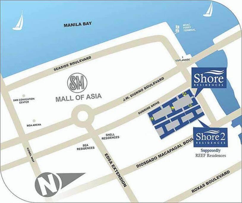 Shore 2 Residences By Jg - Free Wifi And Netflix Manila