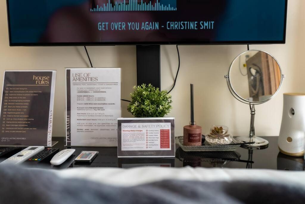 Apartamento Luxury In Pasig Fastwifipoolsmartlock Manila