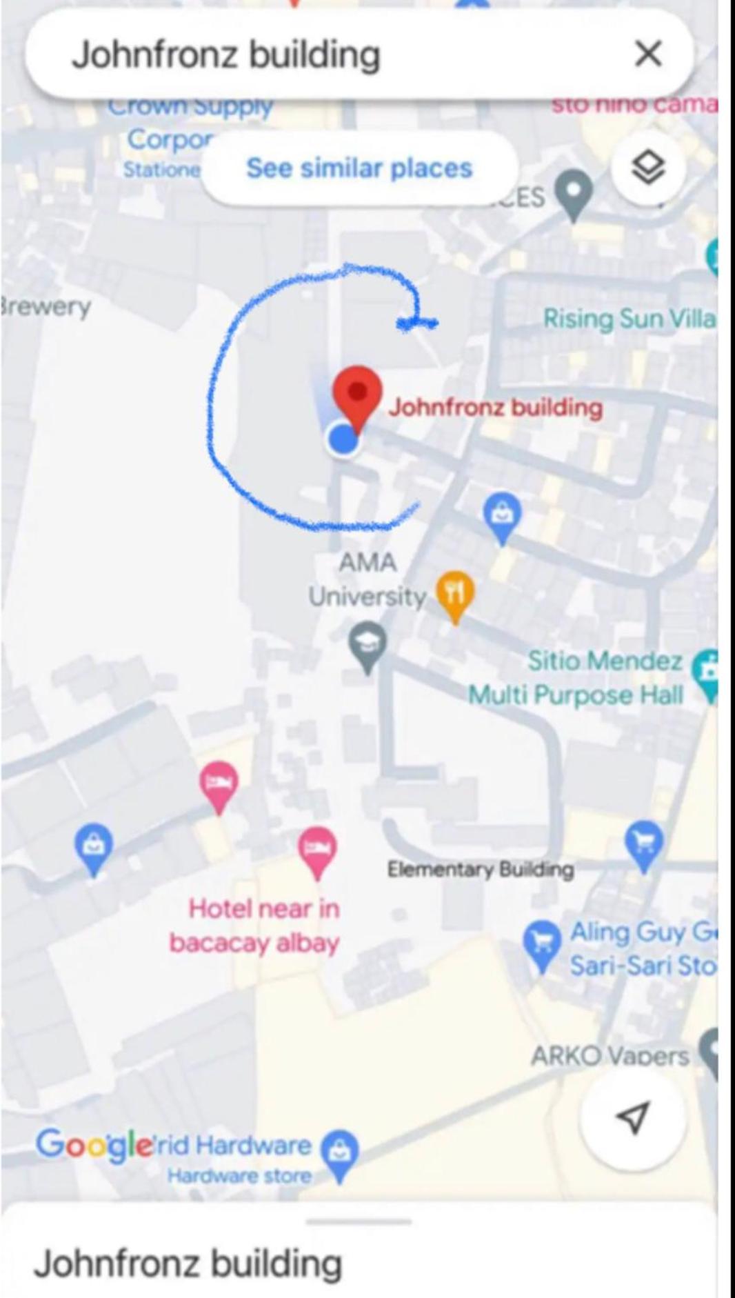 Homestay Budget Staycation Johnfonz Building Aircondition Manila