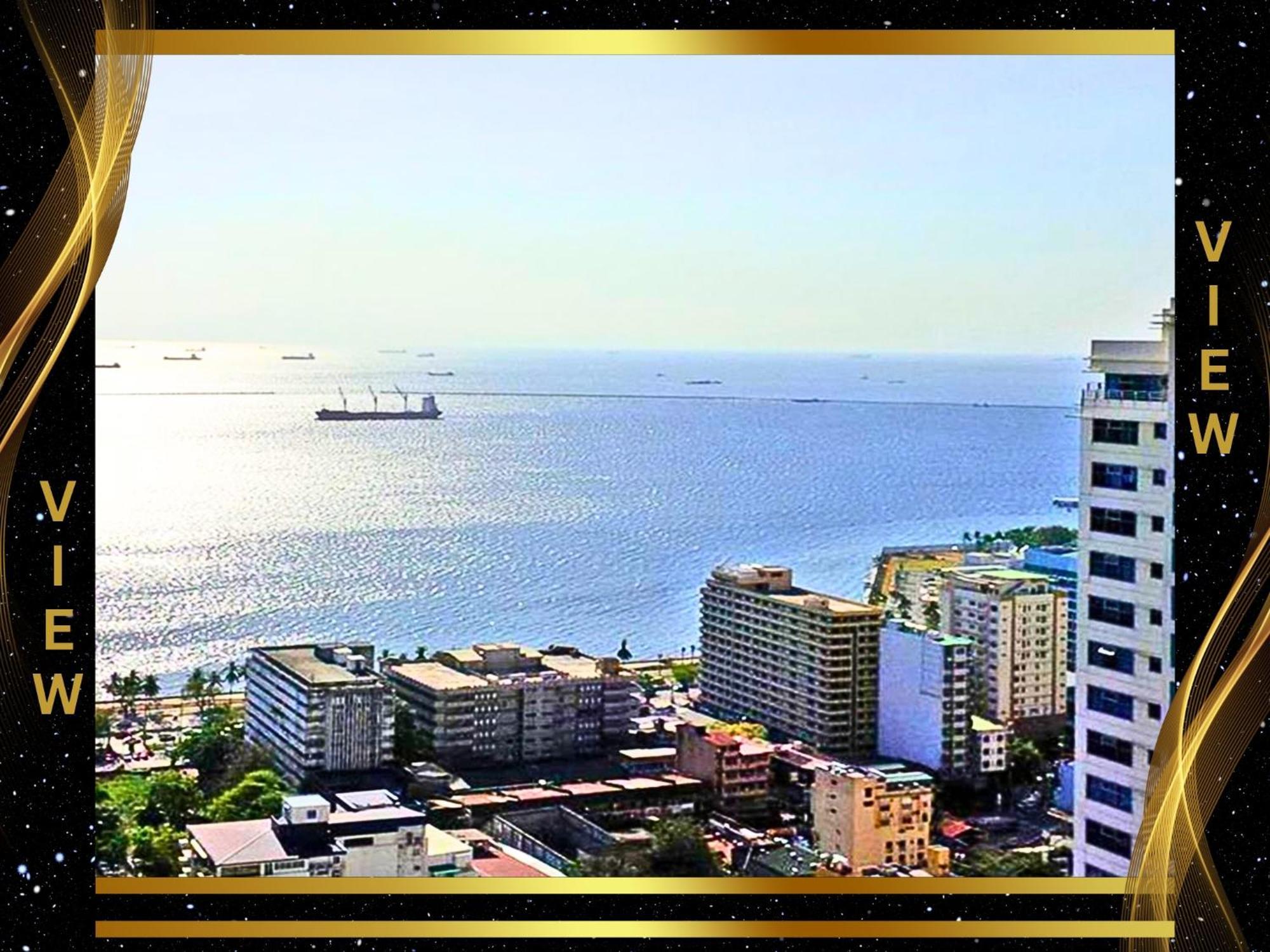 Free Pool N Free Sauna Access Oceanview Balcony In The Heart Of Manila, Front Of Robinsons Mall, Walking Distance To Us Embassy Limited Slots X Secure Your Limited Offer Month