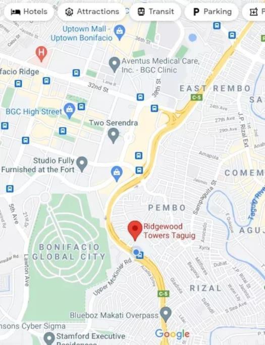 1br Condotel Ridgewood Towers Taguig #rw14 Manila