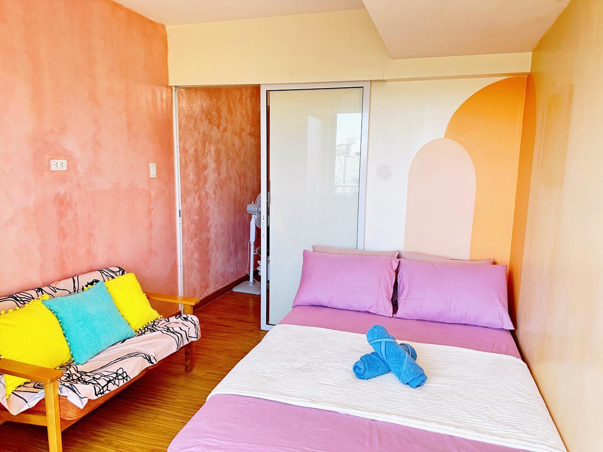 2 Bedroom Summer Themed Unit At Azure Apartment Manila