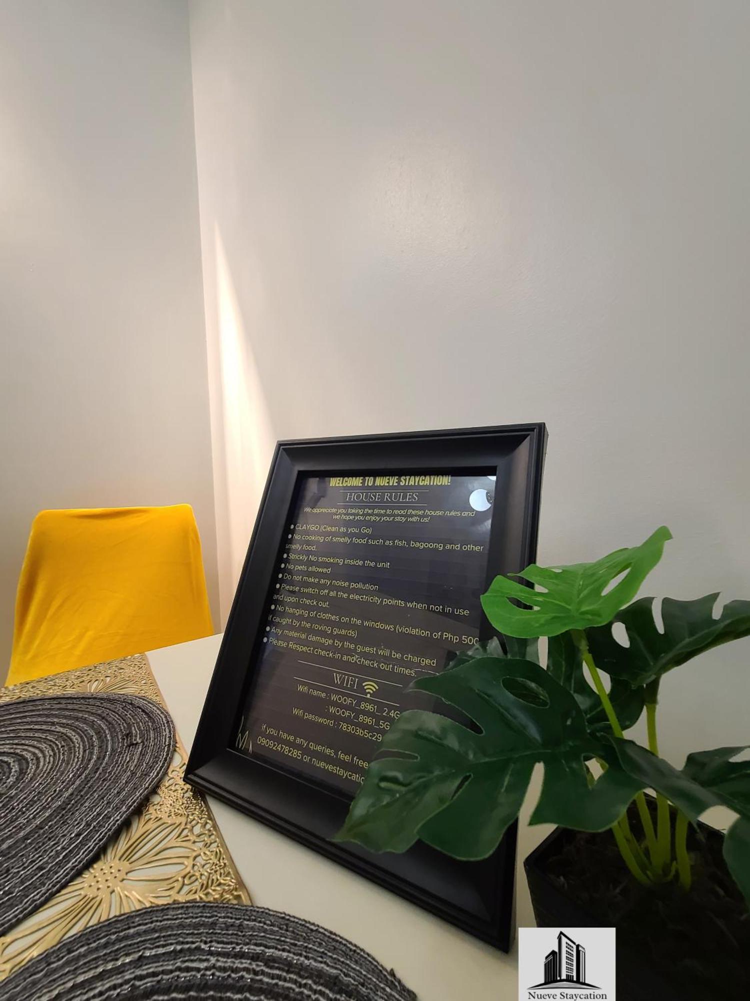 Nueve Staycation Apartment