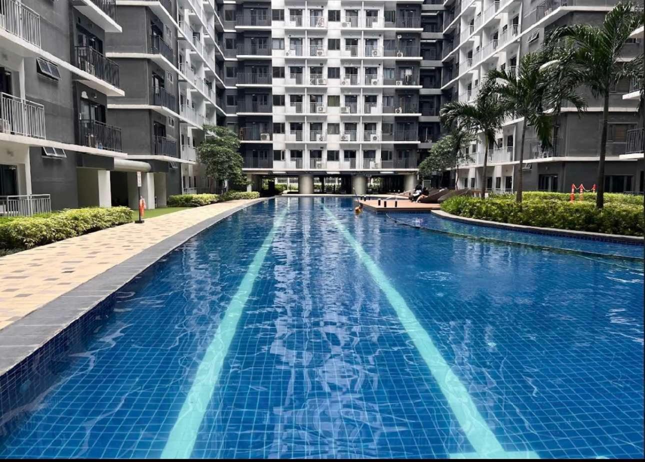 Soft Cerulean Sanctuary Shore 3 Apartment Manila