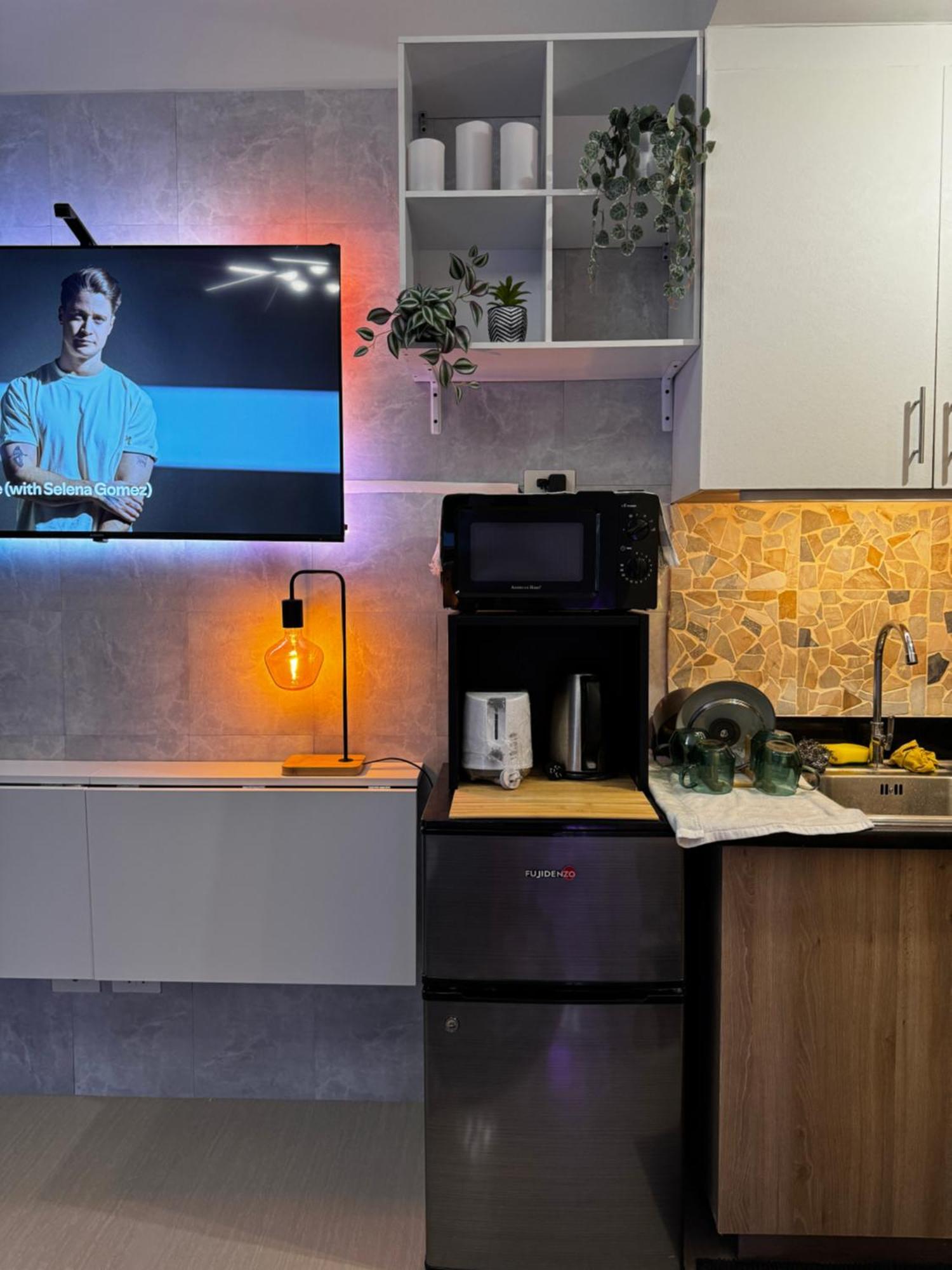 Evergreen Suite- 1 Bed 1 Sofa Bed, Light Sync Tv Apartment